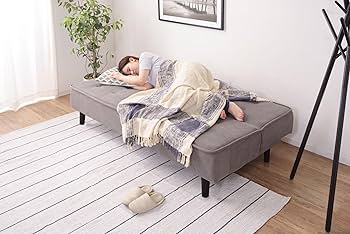 Amazon｜AZUMAYA ソファベッド グレー GS-5GY｜ソファベッド